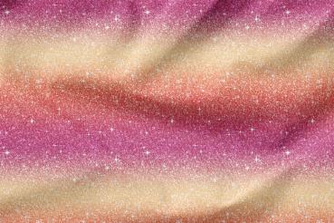 VORBESTELLUNG Fake Glitter Ombre Pink/Gelb/Orange